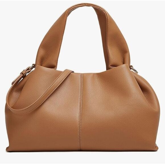 Casual Women's Satchel-Style Vegan Leather Handbag Clutch-Purse- Shoulder Bag - Picture 1 of 16